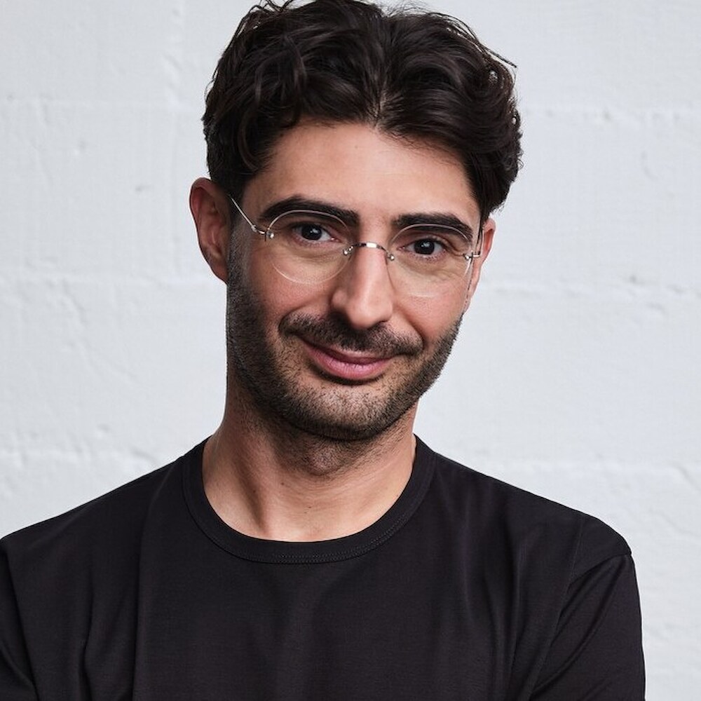 Lee Hnetinka, founder and CEO of FutureAI, studio portrait